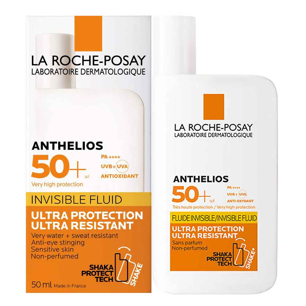 فلوئید ضد آفتاب بی رنگ SPF50 لاروش پوزای 3 فلوئید ضد آفتاب بی رنگ SPF50 لاروش پوزای