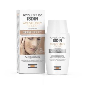 ضد آفتاب رنگی اکتیو یونیفای ایزدین SPF50