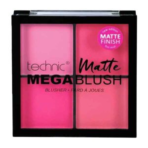 پالت رژگونه تکنیک technic مدل MEGA BLUSH | مات 4 رنگ