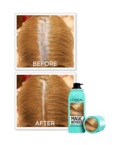 OAP HAIRCOLOR MAGIC RETOUCH SPRAY BEFOREAFTER Blond