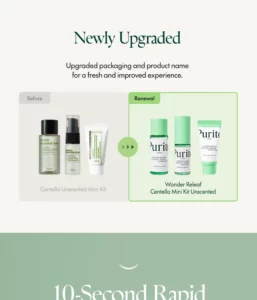 کیت تسکین دهنده پیوریتو سئول Wonder Releaf Centella Mini Kit Unscented