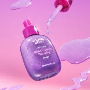 Eqqualberry Bakuchiol Plumping Serum texture 30ml