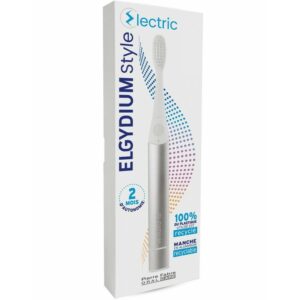 elgydium style electric toothbrush silver