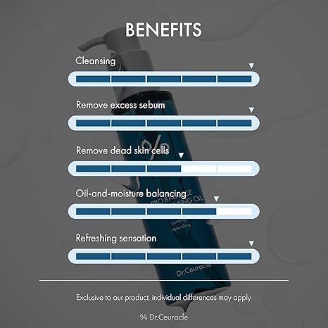روغن پاککننده دکتر سراکل Dr.Ceuracle Pro Balance Pure Cleansing Oil 5 روغن پاککننده دکتر سراکل Dr.Ceuracle Pro Balance Pure Cleansing Oil - Image 5
