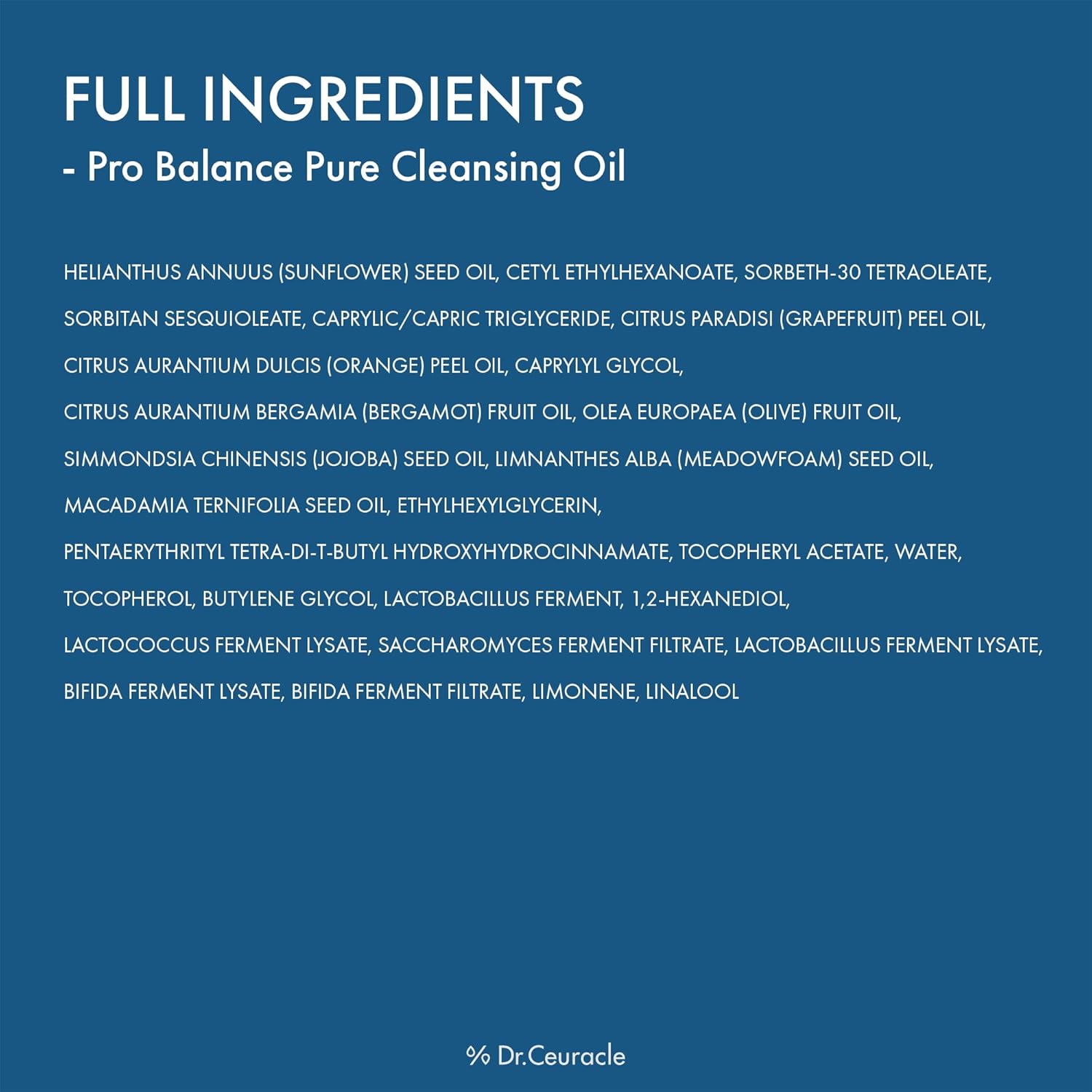 روغن پاککننده دکتر سراکل Dr.Ceuracle Pro Balance Pure Cleansing Oil 3 روغن پاککننده دکتر سراکل Dr.Ceuracle Pro Balance Pure Cleansing Oil - Image 3