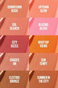 maybelline sunkisser shade range